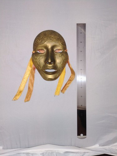 Brass mask - brass,